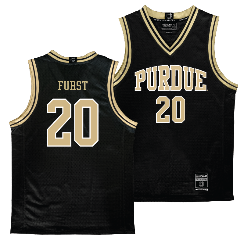 Purdue Men's Basketball Black Jersey - Joshua Furst