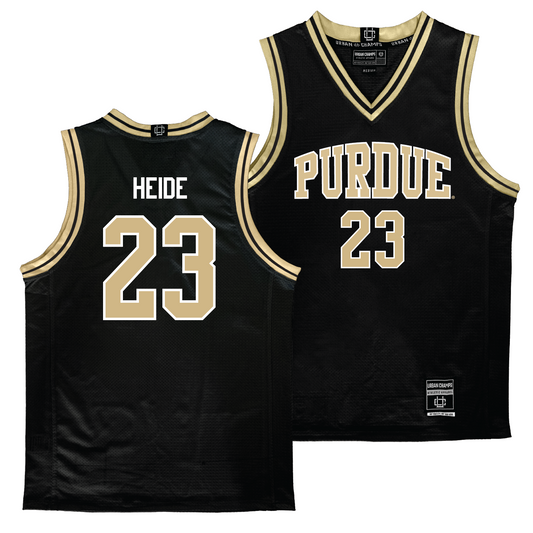 Purdue Men's Black Basketball Jersey - Camden Heide | #23