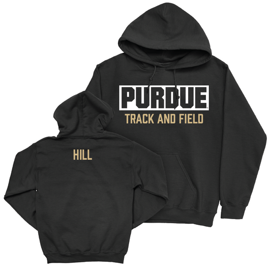 Track & Field Black Staple Hoodie  - LJ Hill