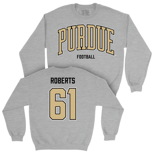 Football Sport Grey Arch Crew - Aaron Roberts | #61 Youth Small