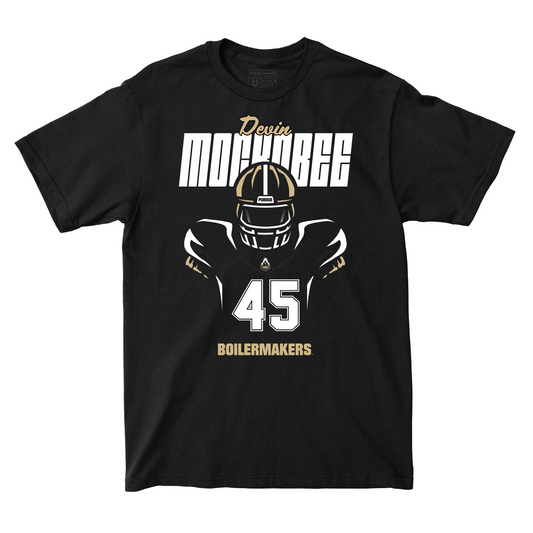 Silhouette Black Football Tee - Devin Mockobee | #45 Youth Small / Devin Mockobee | #45