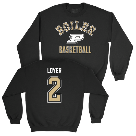 Men's Basketball Black Classic Crew - Fletcher Loyer | #2 Youth Small