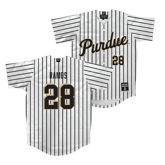 Purdue Softball White Jersey - Jordyn Ramos | #28