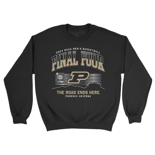 Purdue MBB 2024 Final Four Road Ends Here Streetwear Crew by Retro Brand