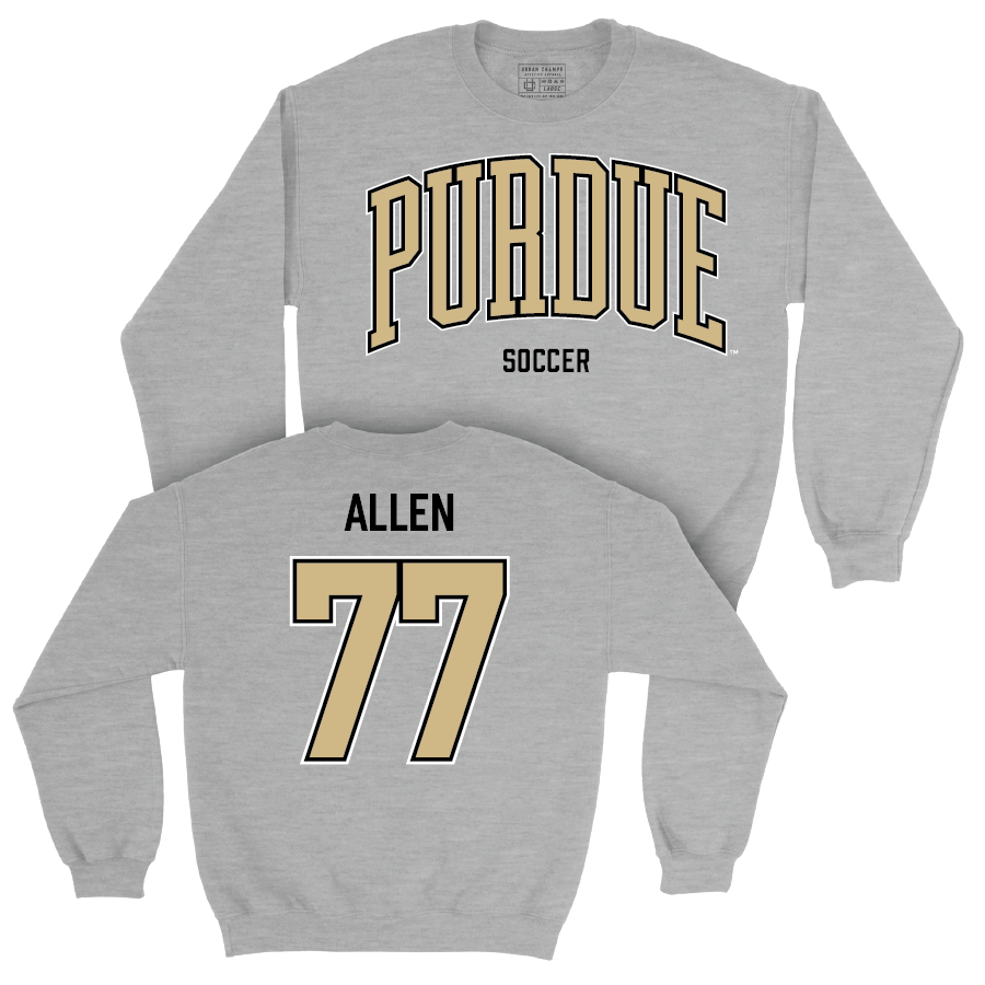 Women's Soccer Sport Grey Arch Crew  - Zoie Allen