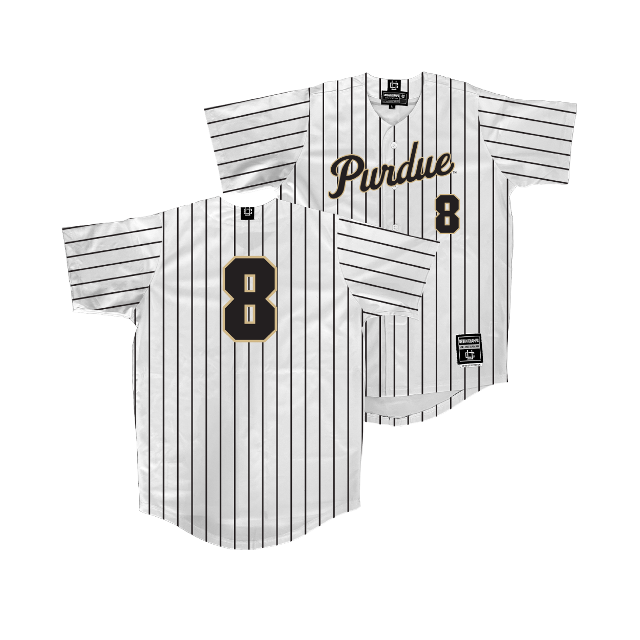 Purdue Baseball White Jersey - Brandon Anderson