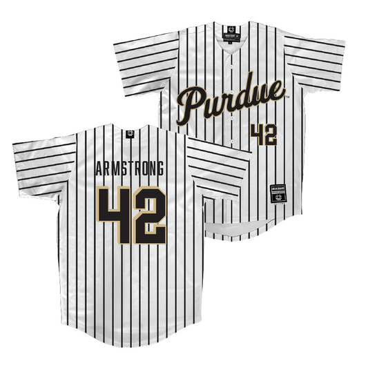 Purdue Softball White Jersey  - Ansley Armstrong
