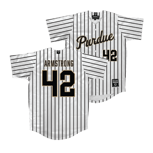 Purdue Softball White Jersey - Ansley Armstrong