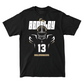 Silhouette Black Football Tee   - Koy Beasley