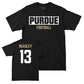 Football Black Staple Tee   - Koy Beasley