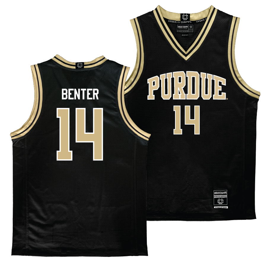 Purdue Men's Black Basketball Jersey   - Jack Benter