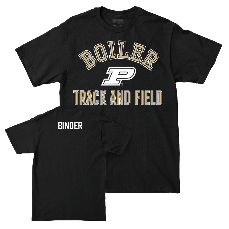 Track & Field Black Classic Tee  - Livia Binder