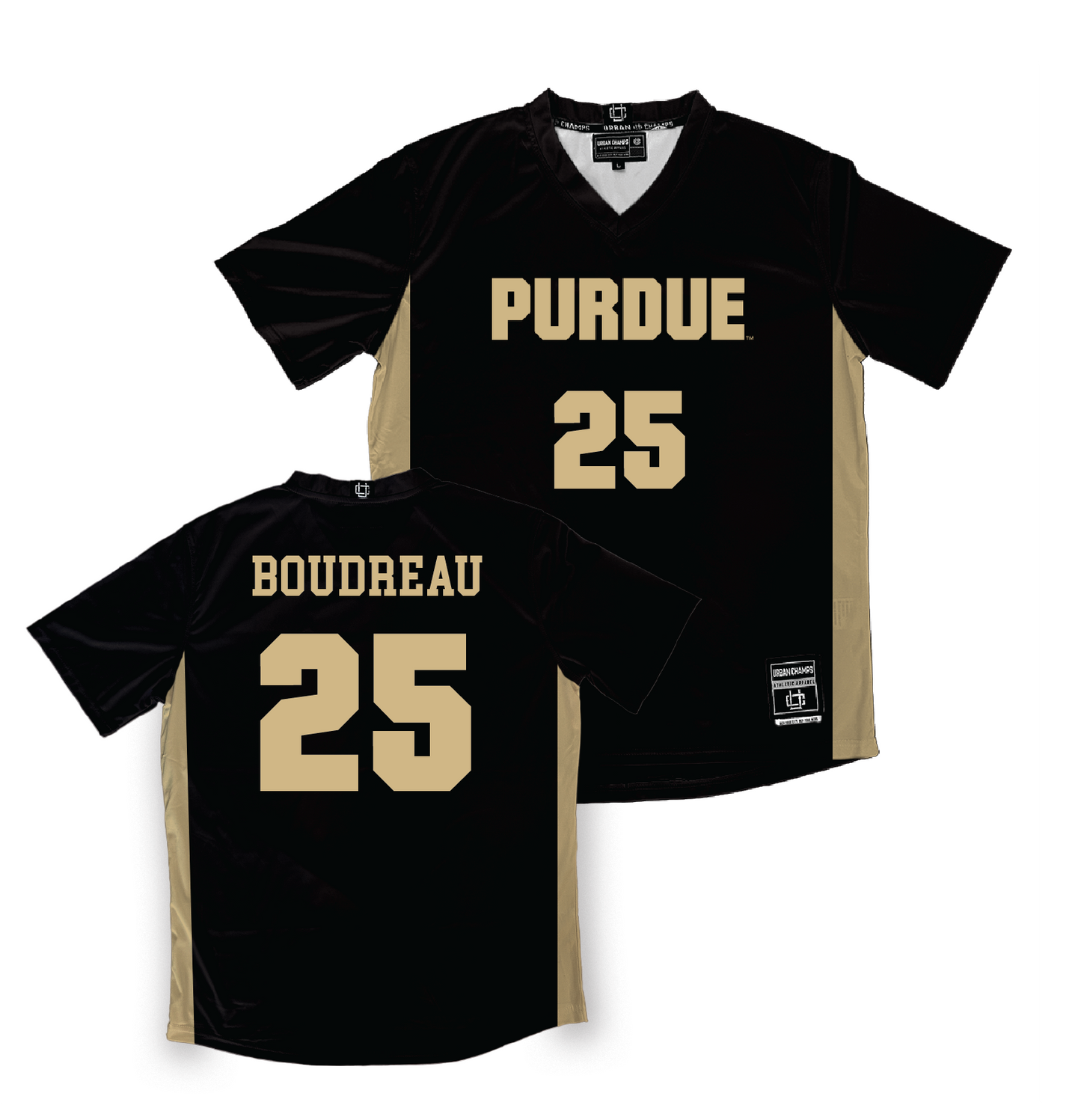 Purdue Women's Soccer Black Jersey - Sydney Boudreau #25