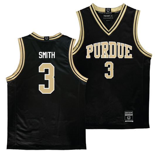 Purdue Men's Black Basketball Jersey - Braden Smith | #3
