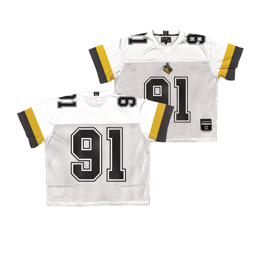 Purdue Throwback Football Jersey - Cole Brevard | #91