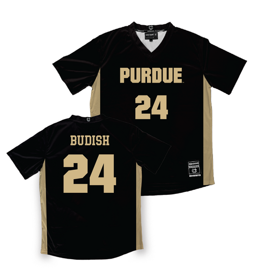 Purdue Women's Soccer Black Jersey - Kayla Budish | #24