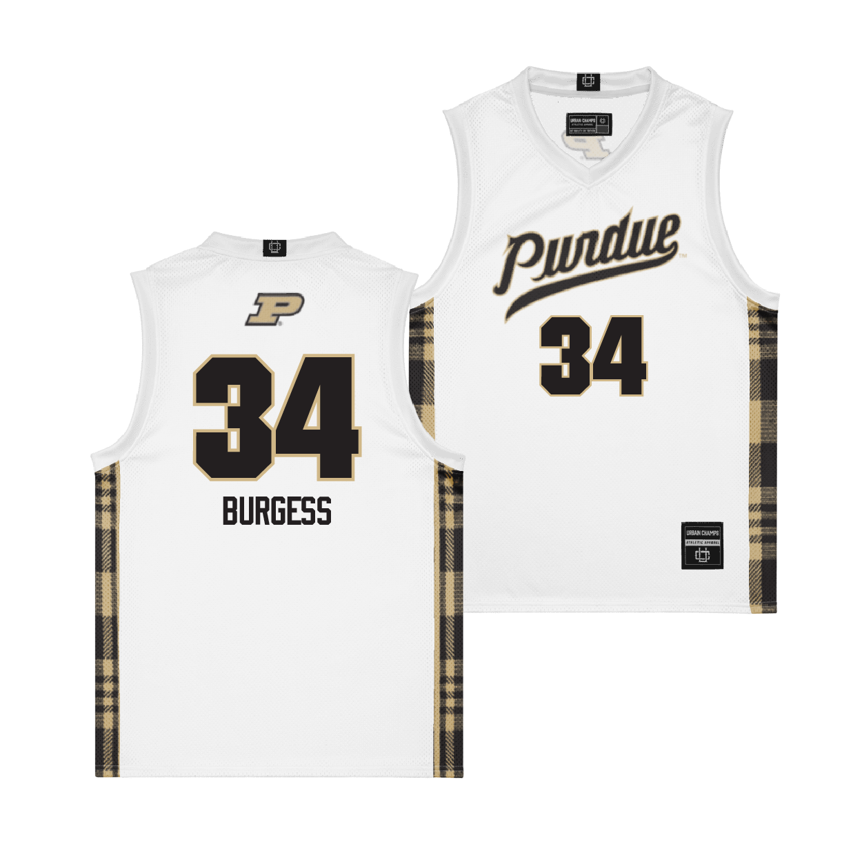 EXCLUSIVE: Purdue Winter Edition Basketball Jersey - Raleigh Burgess