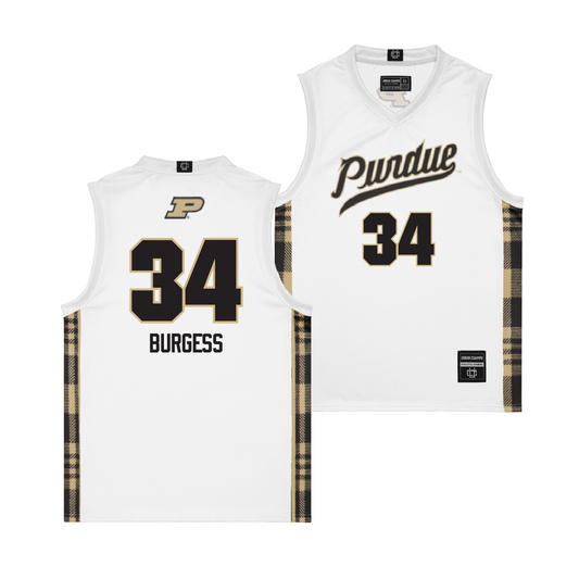 EXCLUSIVE: Purdue Winter Edition Basketball Jersey - Raleigh Burgess