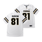 Nike Purdue Boilermakers White NIL Game Replica Football Jersey - George Burhenn | #81