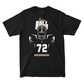 Silhouette Black Football Tee - Jaden Ball | #72