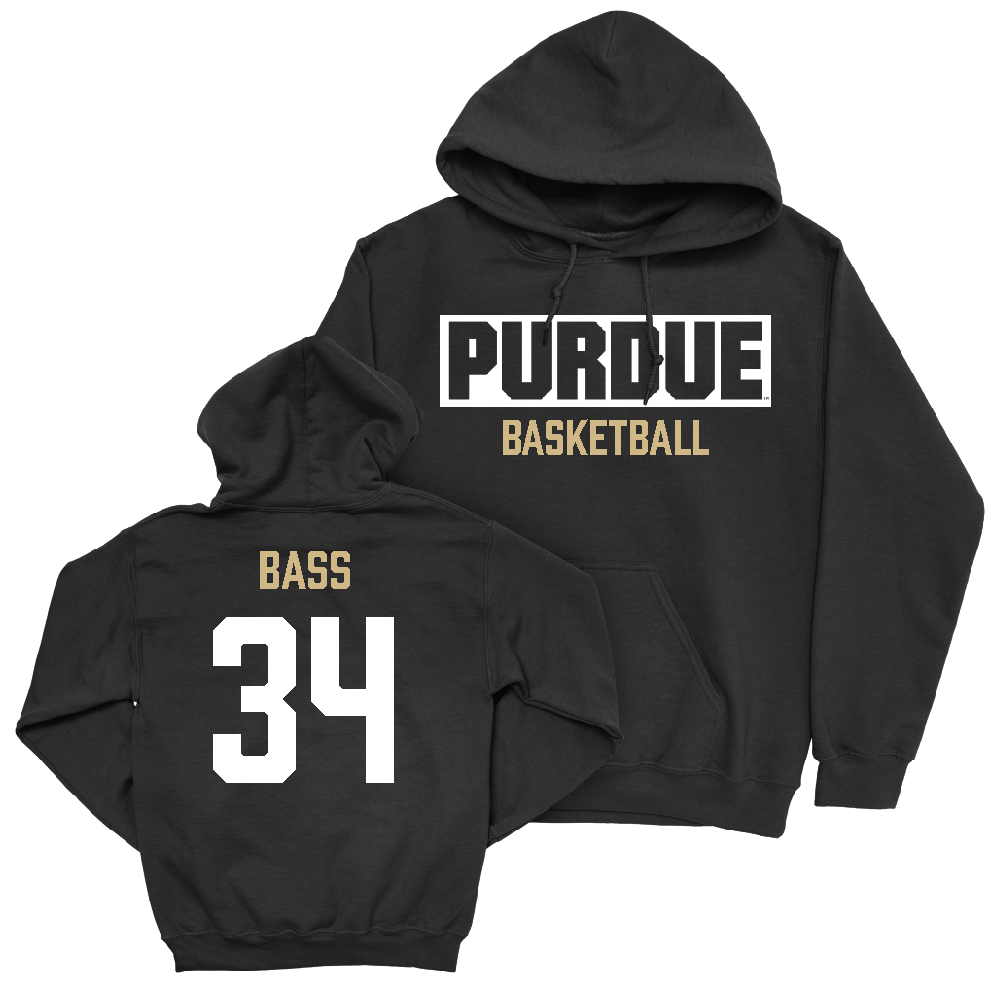 Women's Basketball Black Staple Hoodie   - Reagan Bass