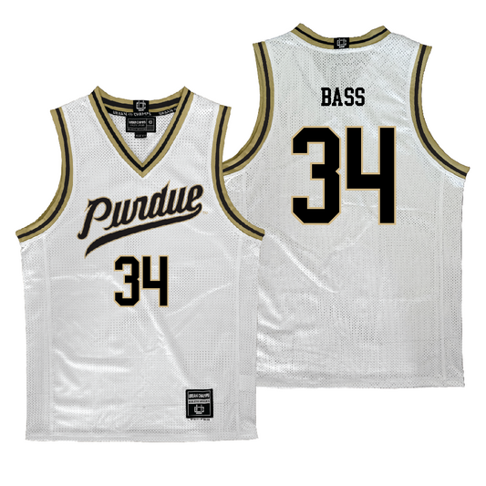 Purdue Women's Basketball White Jersey  - Reagan Bass