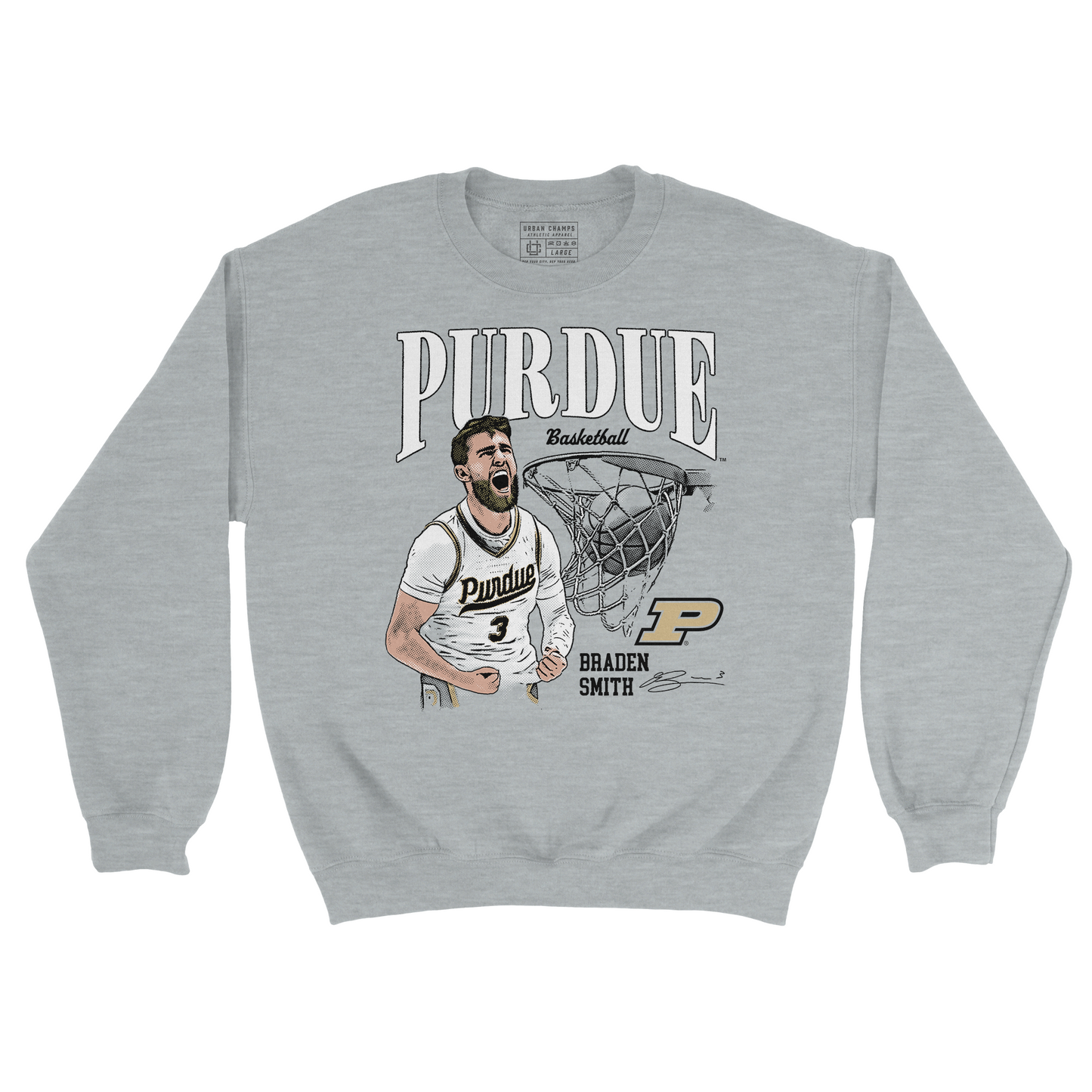 EXCLUSIVE RELEASE: Braden Smith Loud Sport Grey Crew