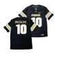 Nike Purdue Boilermakers Black NIL Game Replica Football Jersey  - Kyndrich Breedlove