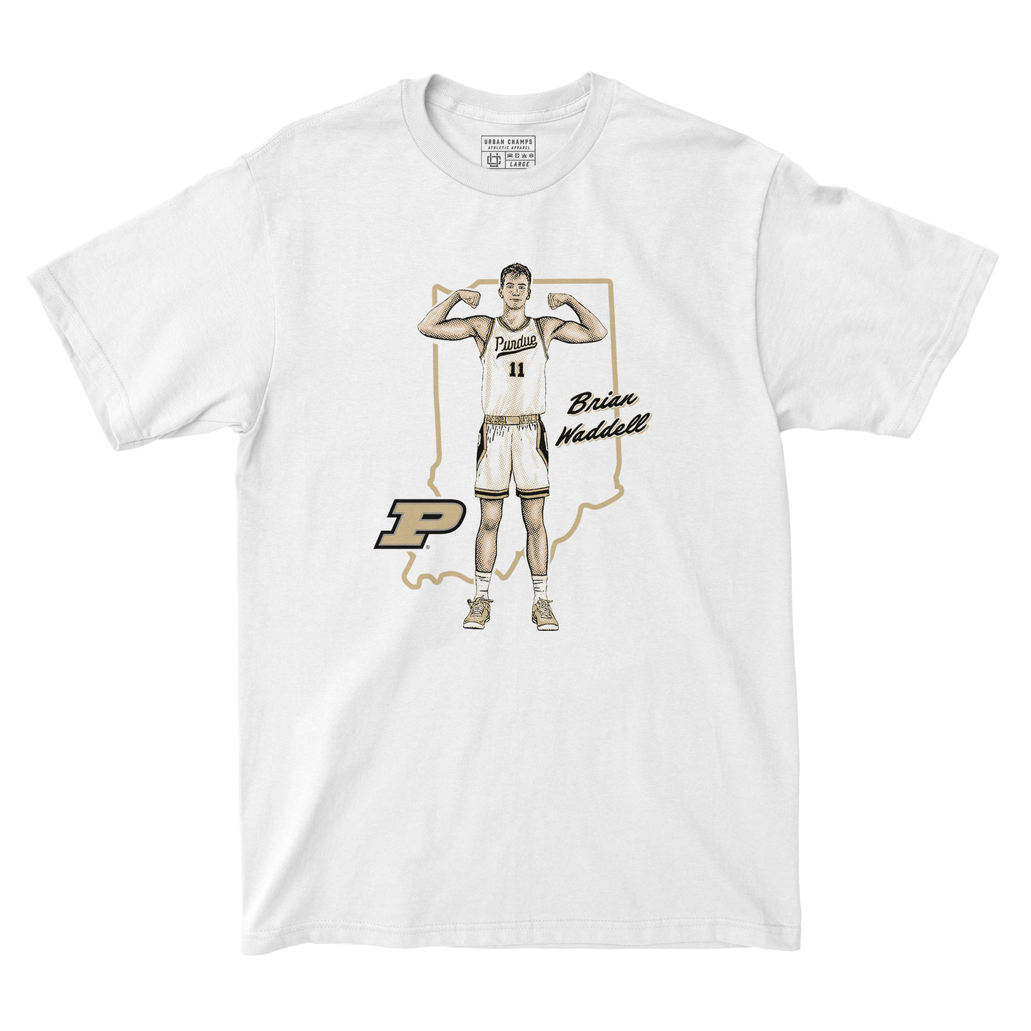 EXCLUSIVE RELEASE: Brian Waddell Native White Tee