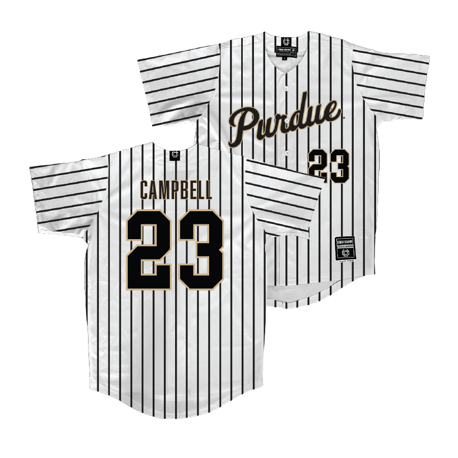 Purdue Softball White Jersey  - Ashlynn Campbell