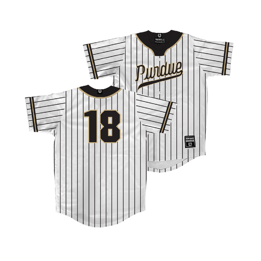 Purdue Softball White Jersey  - Kadyn Camper