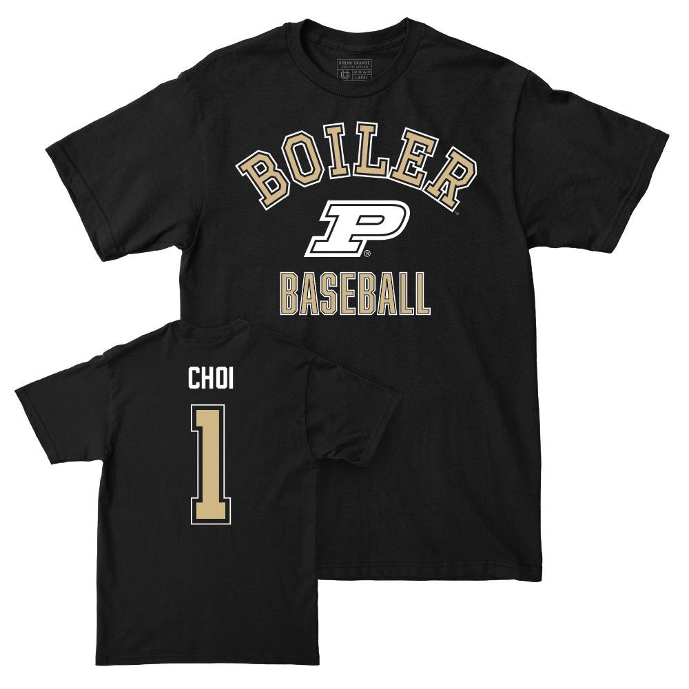 Baseball Black Classic Tee     - Albert Choi