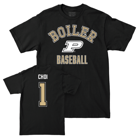 Baseball Black Classic Tee     - Albert Choi