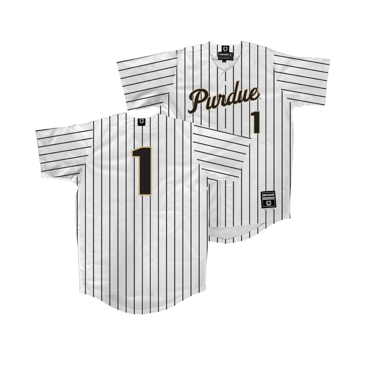 Purdue Baseball White Jersey - Albert Choi