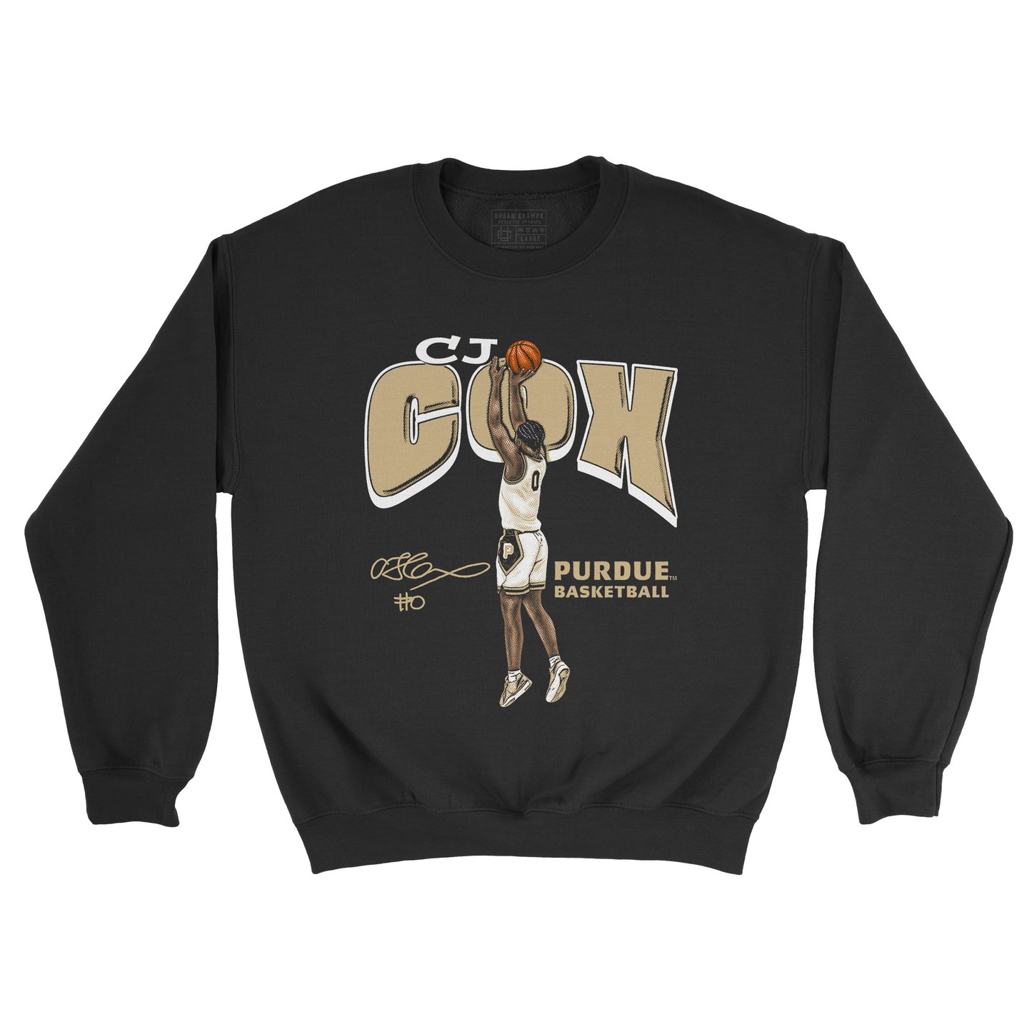 EXCLUSIVE RELEASE: CJ Cox Illustrated Black Crew