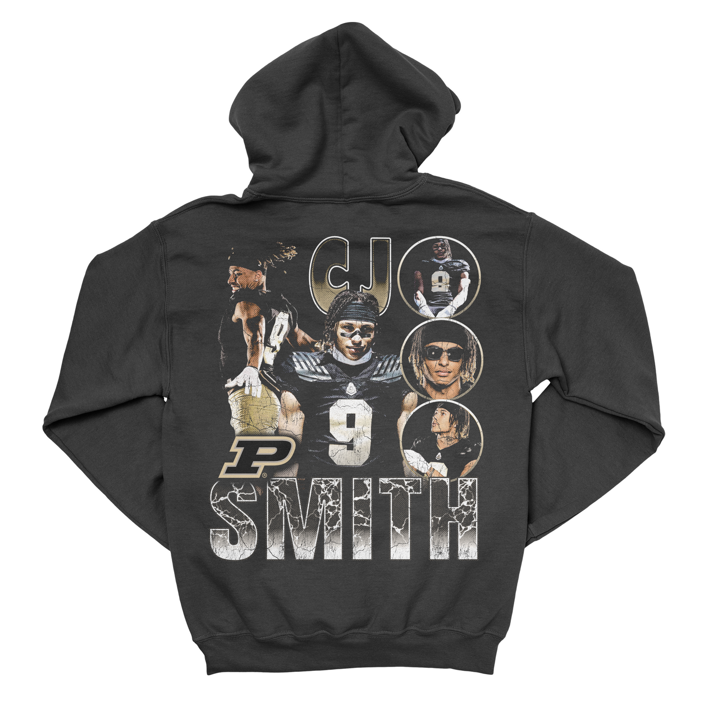 EXCLUSIVE RELEASE - CJ Smith 90s Black Hoodie