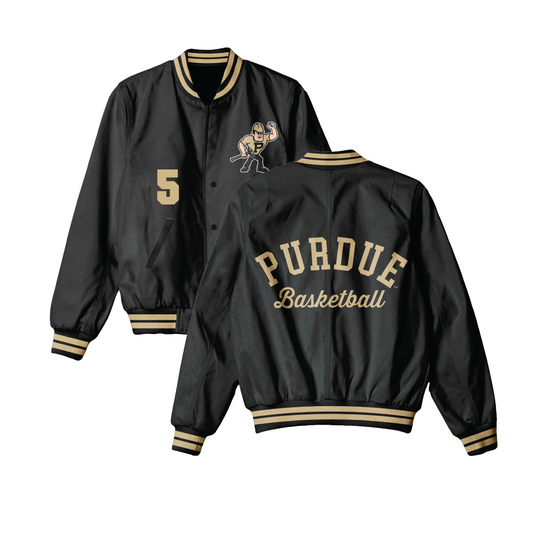 PRE-ORDER: Purdue Men's Basketball Varsity Bomber Jacket - Myles Colvin | #5