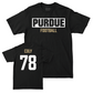 Football Black Staple Tee  - Bakyne Coly