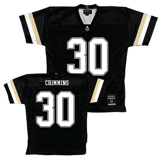 Purdue Black Football Jersey   - Keelan Crimmins