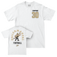 Football White Mascot Comfort Colors Tee   - Keelan Crimmins