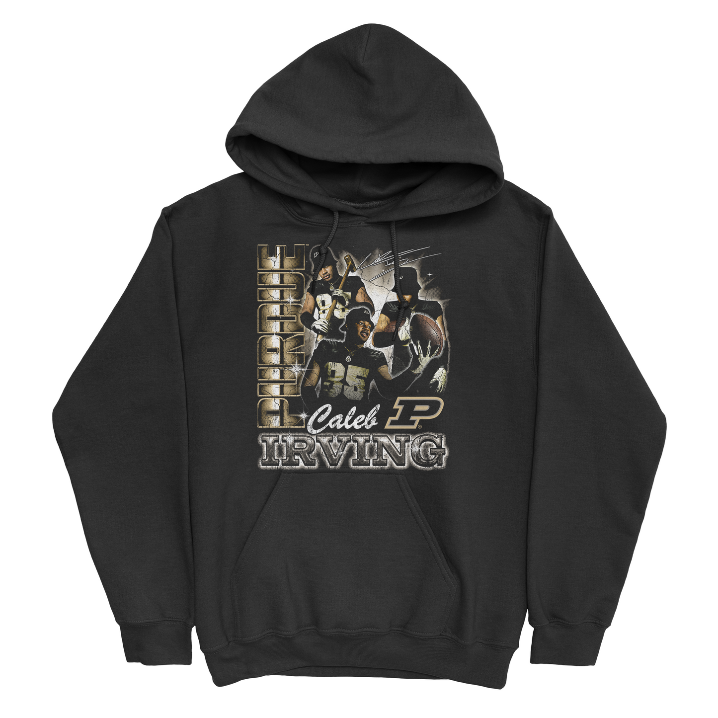 EXCLUSIVE RELEASE - Caleb Irving 90s Black Hoodie