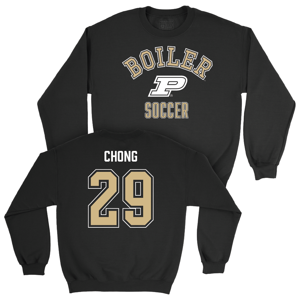 Women's Soccer Black Classic Crew  - Katrina Chong