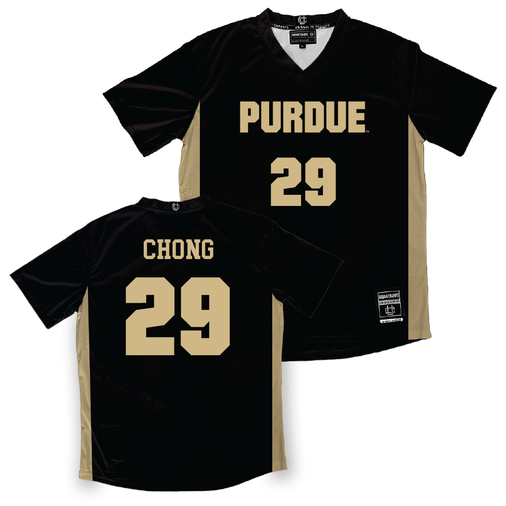 Purdue Women's Soccer Black Jersey  - Katrina Chong