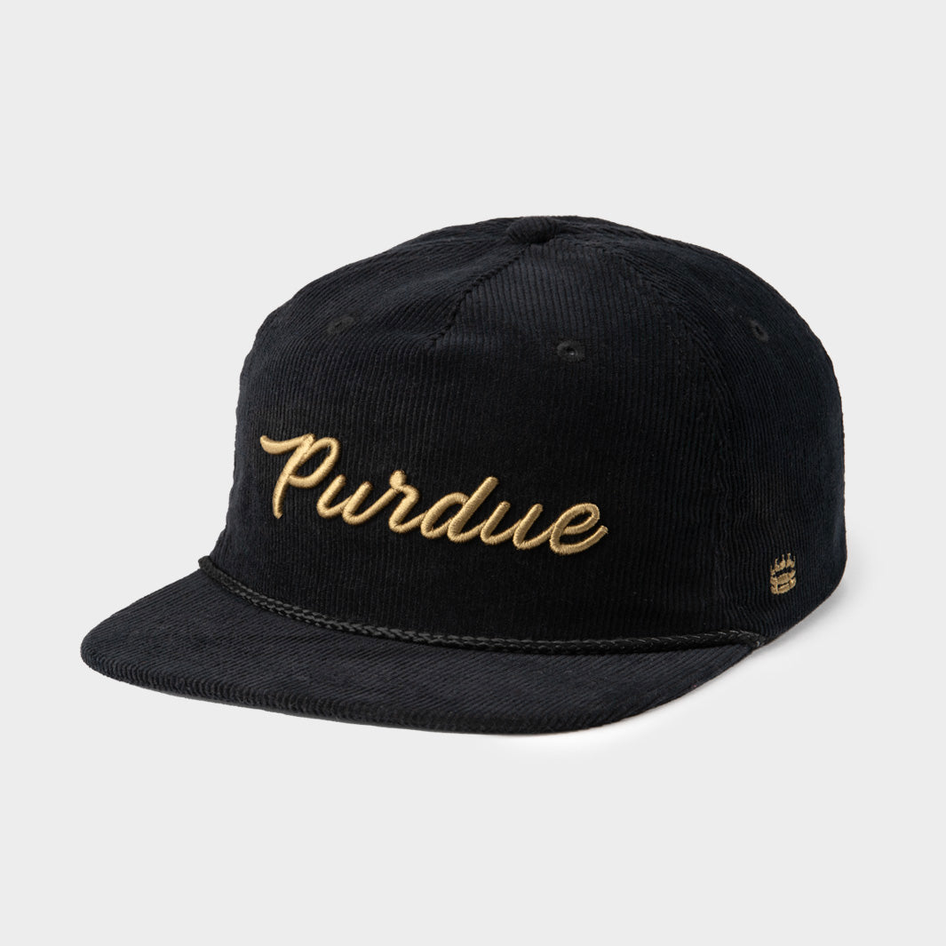 Homefield: Purdue Boilermakers Retro Script Corduroy Hat