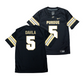 Nike Purdue Boilermakers Black NIL Game Replica Football Jersey - Marcos Davila