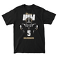 Silhouette Black Football Tee - Marcos Davila | #5