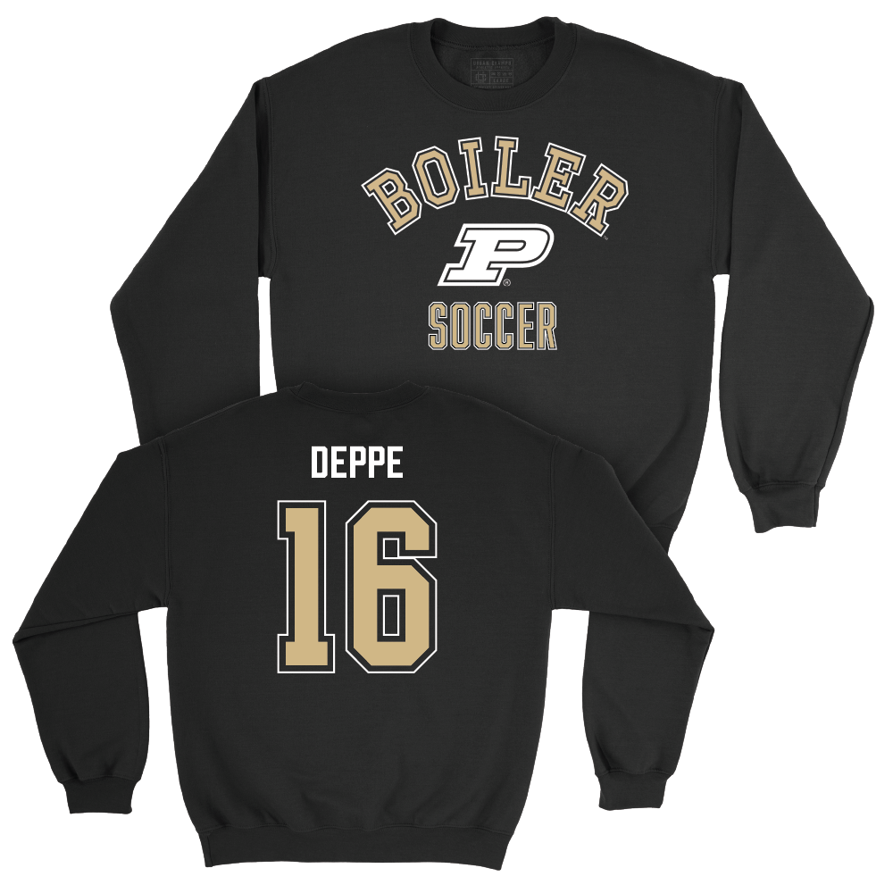 Women's Soccer Black Classic Crew  - Emilia Deppe