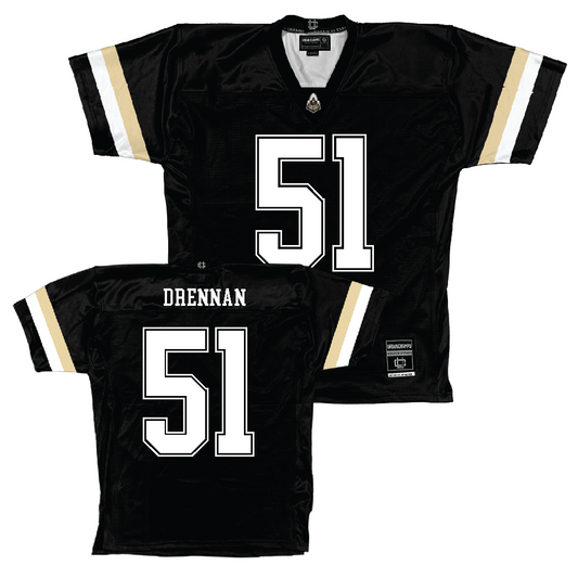 Purdue Black Football Jersey   - Landon Drennan