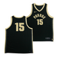 Nike Purdue Boilermakers Black NIL Game Replica Basketball Jersey - Zach Edey | #15