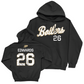 Women's Soccer Black Script Hoodie  - Emily Edwards